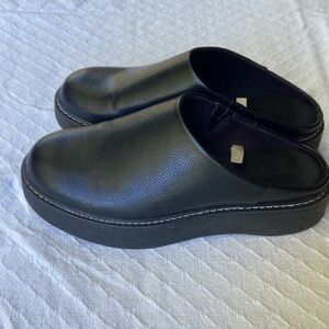 Rowan black mule clog slides universal thread